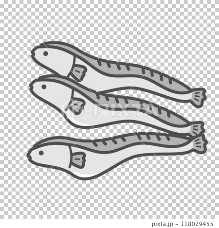 魚乾沙丁魚圖 118029455