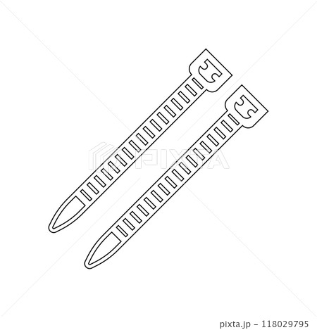 Cable tie icon 118029795