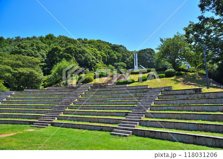 《長野県》諏訪市　立石公園 118031206