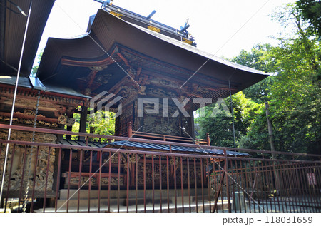 群馬県前橋市下大屋町の子育ての神様 朝日に輝く産泰神社 群馬県前橋市下大屋町の子育ての神様 朝日に輝く産泰神社 118031659