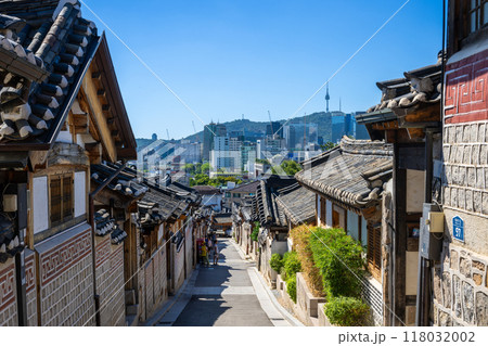 韓国ソウルの北村韓屋村 118032002