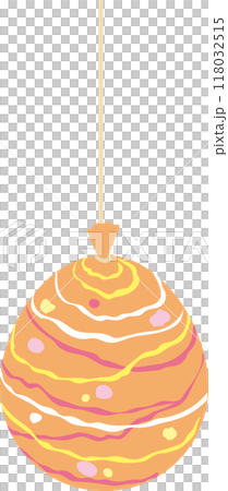 水風船_ビビッドカラー_オレンジ色 118032515