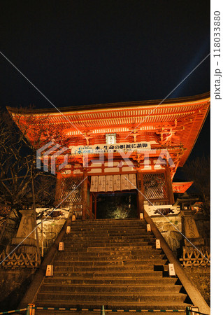 清水寺夜間特別拝観2023年桜の季節 118033880