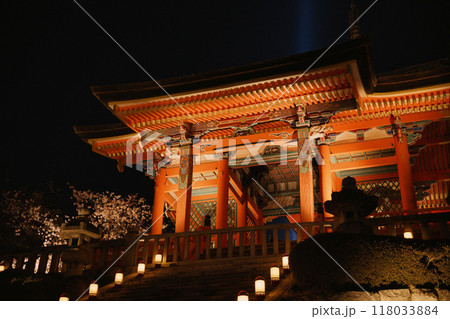 清水寺夜間特別拝観2023年桜の季節 清水寺夜間特別拝観2023年桜の季節 118033884