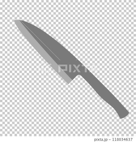 ステンレス製の包丁 118034637