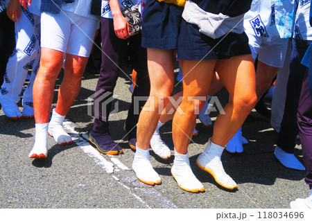 2024年6月の浦安三社祭の神輿と祭りの風景 118034696