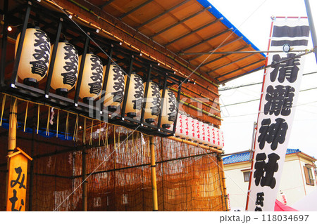 2024年6月の浦安三社祭の神輿と祭りの風景 118034697
