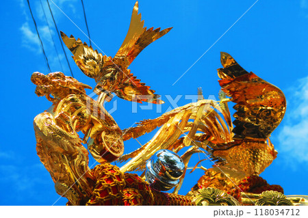 2024年6月の浦安三社祭の神輿と祭りの風景 118034712