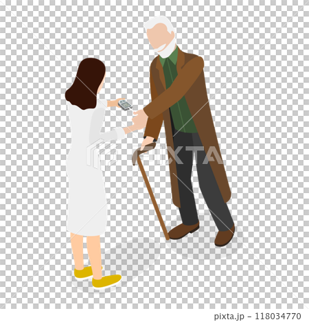 3D Isometric Flat  Set of Blood Sugar Level. Item 2 118034770