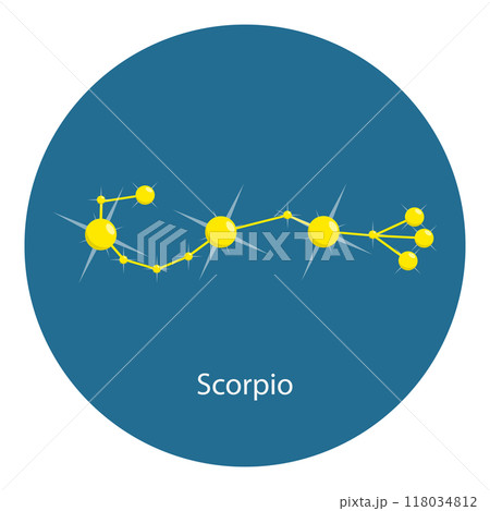 Illustration of Zodiac Constellations. Item 5 118034812