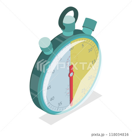 3D Isometric Flat Set of Countdown Timers. Item 2 3D Isometric Flat Set of Countdown Timers. Item 2 118034816