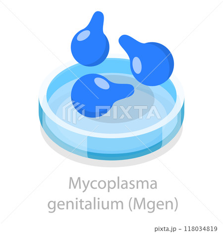 3D Isometric Flat Illustration of Sexual Transmitted Disease. Item 5 3D Isometric Flat Illustration of Sexual Transmitted Disease. Item 5 118034819