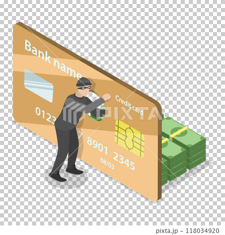 3D Isometric Flat Set of Criminal Set. Item 3 3D Isometric Flat Set of Criminal Set. Item 3 118034920