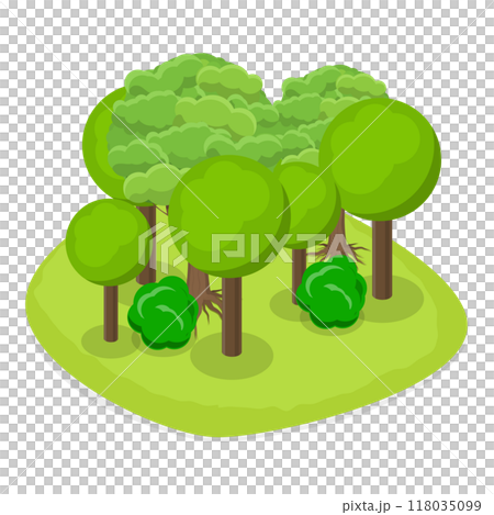 3D Isometric Flat Set of Islands. Item 3 3D Isometric Flat Set of Islands. Item 3 118035099