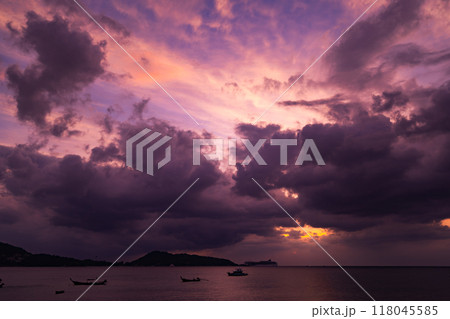 Sunset sky, Nature beautiful Light Sunset or sunrise over sea, Colorful dramatic majestic scenery sky,Amazing clouds and waves in sunset sky nature light cloud background Sunset sky, Nature beautiful Light Sunset or sunrise over sea, Colorful dramatic majestic scenery sky,Amazing clouds and waves in sunset sky nature light cloud background 118045585