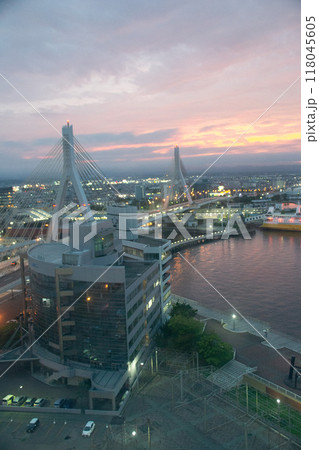 青森の夜景 青森の夜景 118045605