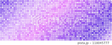 Pink purple disco party pattern background. Iridescent sequin mosaic texture. Abstract shining halftone wallpaper. Pop up comic sparkling glitter backdrop. Retro vector design template Pink purple disco party pattern background. Iridescent sequin mosaic texture. Abstract shining halftone wallpaper. Pop up comic sparkling glitter backdrop. Retro vector design template 118045777