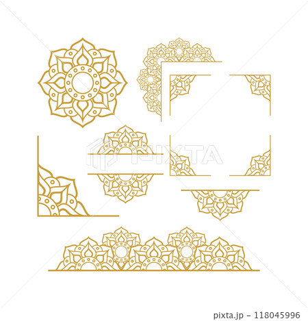 Mandala Ornament Design Mandala Ornament Design 118045996