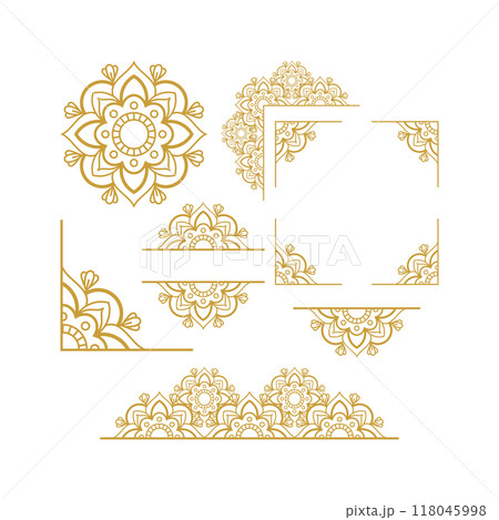 Mandala Ornament Design 118045998