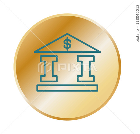 Bank icon template 118046012
