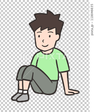 做體操的男孩 118046635