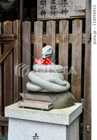 京都 哲学の道 大豊神社の狛へび(2025年干支) 京都 哲学の道 大豊神社の狛へび(2025年干支) 118048915