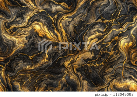 marble and gold abstract background texture.  118049098