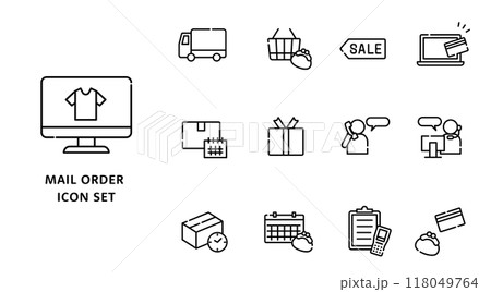通販　アイコン　セット 118049764