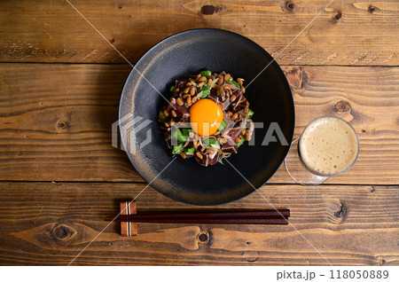 カツオと納豆のネバネバ和え カツオと納豆のネバネバ和え 118050889