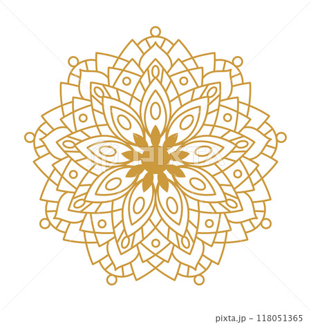 Mandala Design Element Collection Set Mandala Design Element Collection Set 118051365