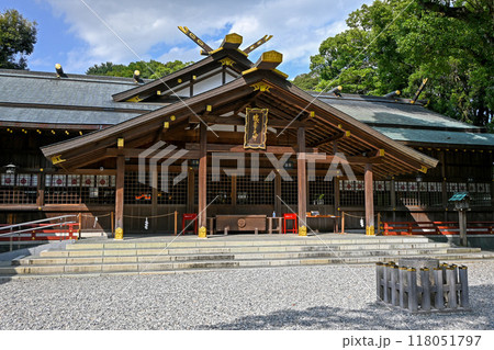三重・伊勢市 猿田彦神社 御殿 118051797