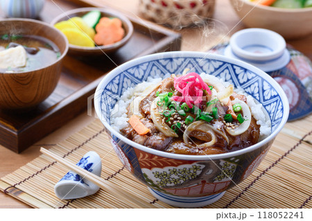 十勝帯広名物　豚カルビ丼　(スタミナ豚丼) 118052241