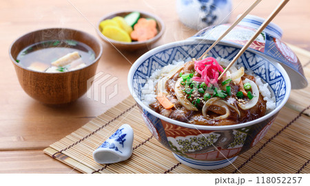 十勝帯広名物 豚カルビ丼 (スタミナ豚丼) 十勝帯広名物 豚カルビ丼 (スタミナ豚丼) 118052257