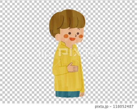Smiling man talking - Gash Smiling man talking - Gash 118052487