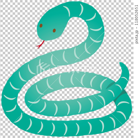 Cute snake illustration material Cute snake illustration material 118052651