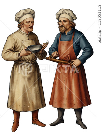 中世ヨーロッパの人々の暮らし(料理人) 中世ヨーロッパの人々の暮らし(料理人) 118053115