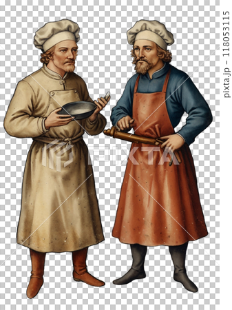 中世ヨーロッパの人々の暮らし(料理人) 中世ヨーロッパの人々の暮らし(料理人) 118053115