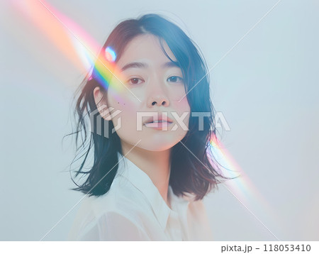 光彩溢れるアジア人女性 118053410