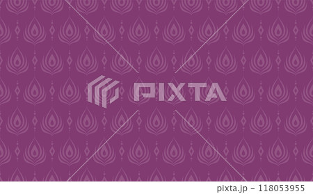 アジア風のシームレスパターン。壁紙。 アジア風のシームレスパターン。壁紙。 118053955