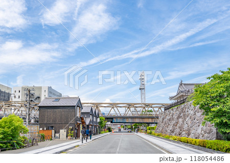 甲州夢小路と甲府城山手渡櫓門 118054486
