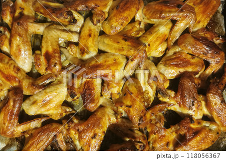 grilled chicken wings grilled chicken wings 118056367