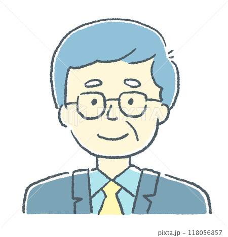 年配のビジネスマンの男性 118056857