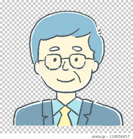 年配のビジネスマンの男性 118056857