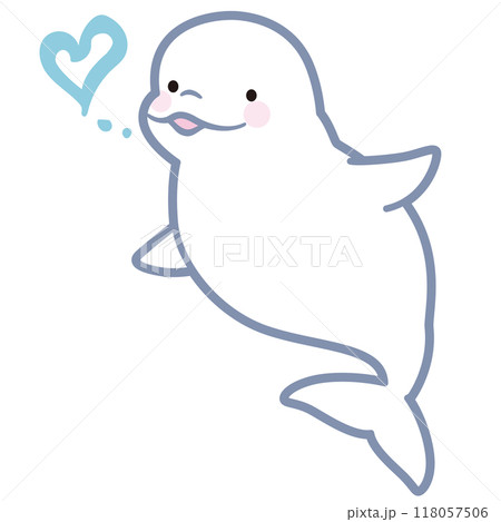 シロイルカ ベルーガ 海洋生物 シロイルカ ベルーガ 海洋生物 118057506