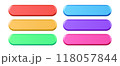 3D colored button. 118057844