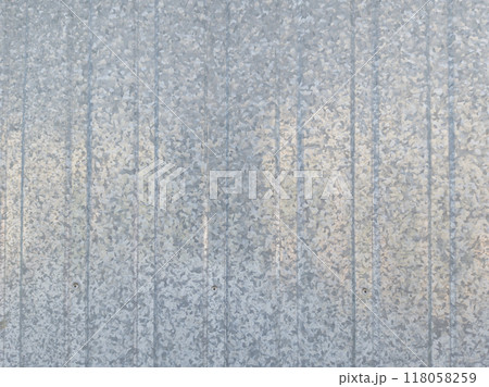 Galvanized Metal Sheet Texture Background 118058259