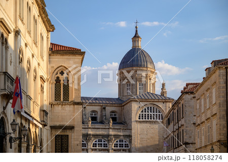 Roman Catholic Cathedral of the Assumption of the Virgin Mary in Old town Dubrovnik, Croatia 118058274