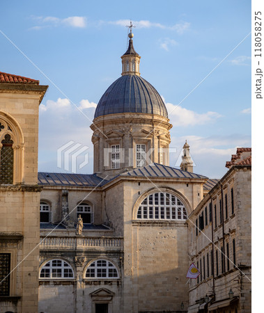 Roman Catholic Cathedral of the Assumption of the Virgin Mary in Old town Dubrovnik, Croatia 118058275