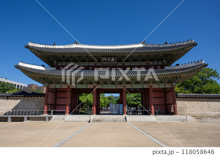 ソウル 世界文化遺産の昌徳宮 ソウル 世界文化遺産の昌徳宮 118058646
