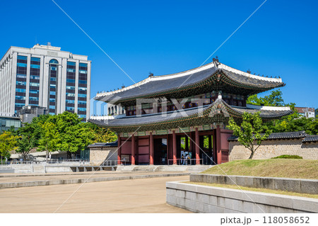 ソウル 世界文化遺産の昌徳宮 ソウル 世界文化遺産の昌徳宮 118058652